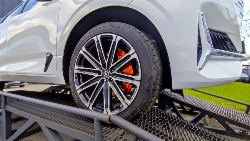 Диск колеса и тормозная система автомобиля Changan UNI-K