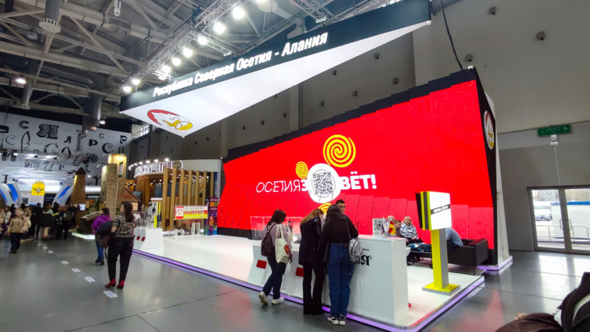 Стенд Республики Северная Осетия – Алания на выставке «Россия»