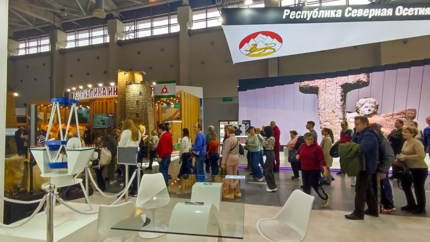 Стенд Республики Северная Осетия на выставке «Россия»