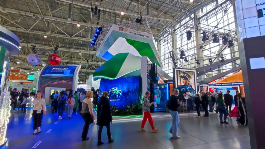 Стенд Республики Башкортостан на выставке «Россия»