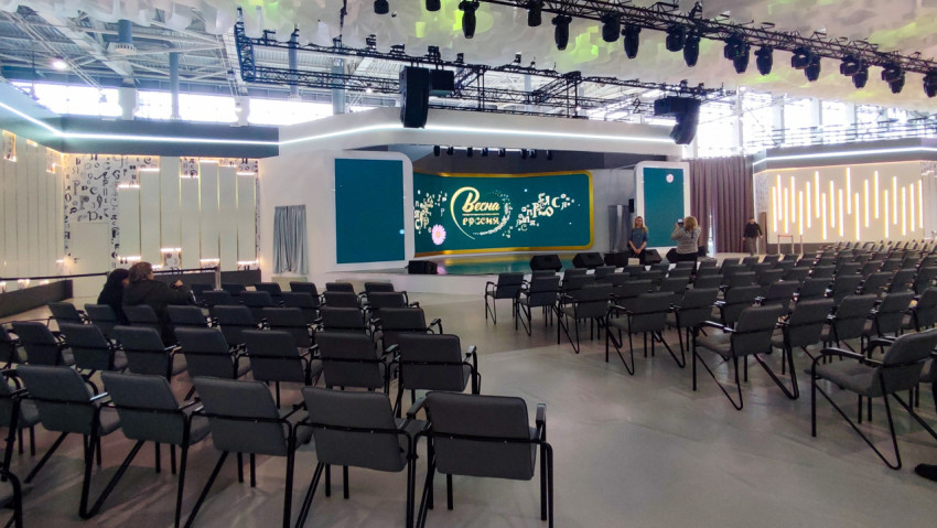 Конференционный зал выставки «Россия» в павильоне №75 ВДНХ