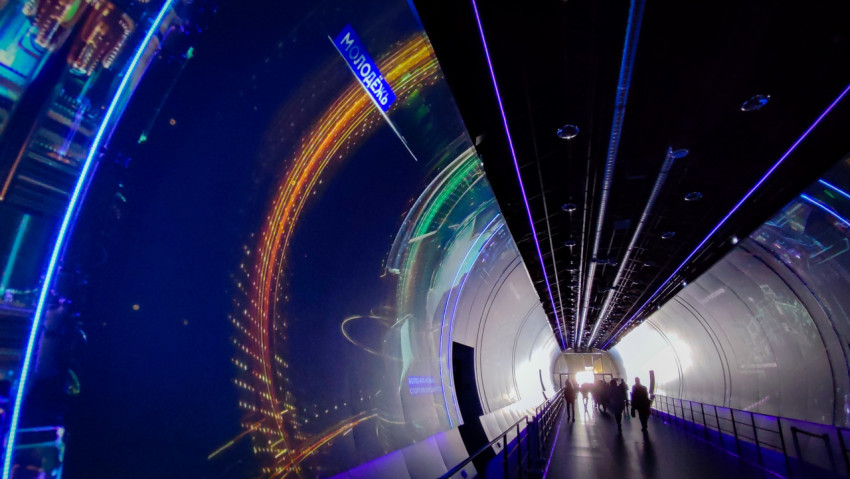 Мультимедийная визуализация инфраструктурных проектов в галерее «Достижения России»