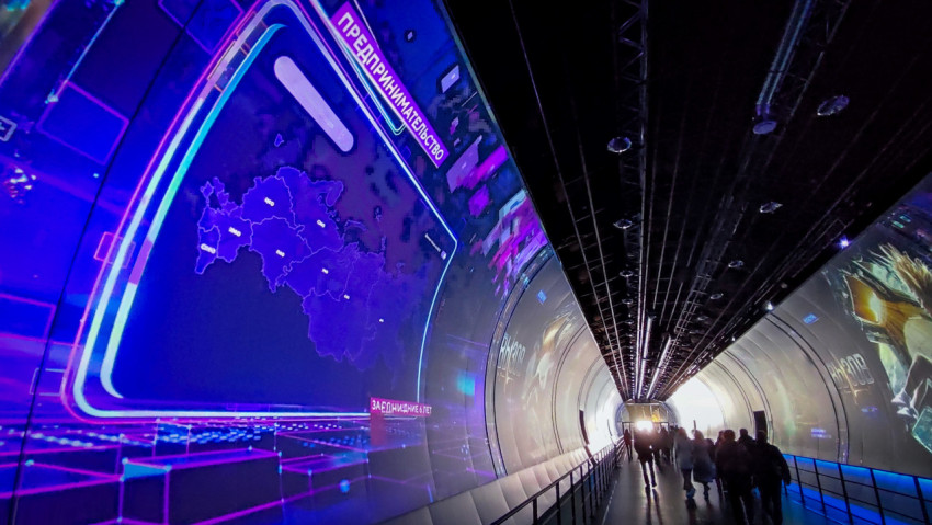 Мультимедийная карта регионов России в галерее «Достижения России»