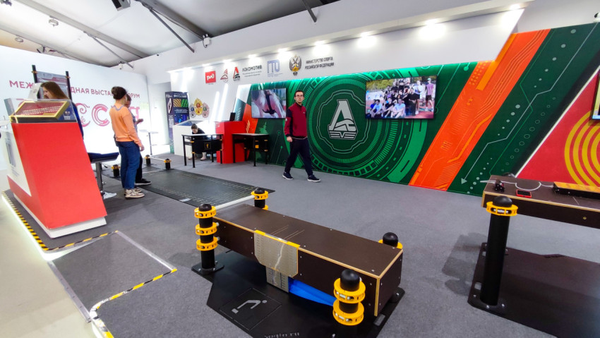 Спортивная зона ГТО на выставке «Россия»