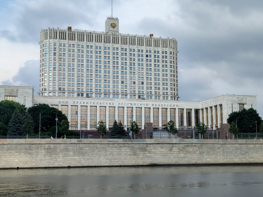 Панорама Дома Правительства Российской Федерации