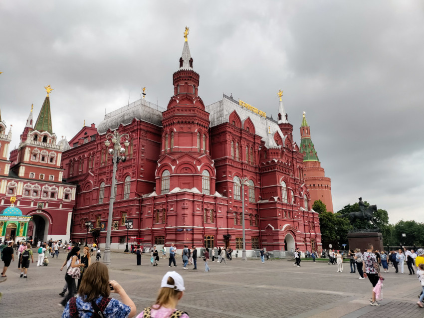 Здание Государственного исторического музея на Красной площади