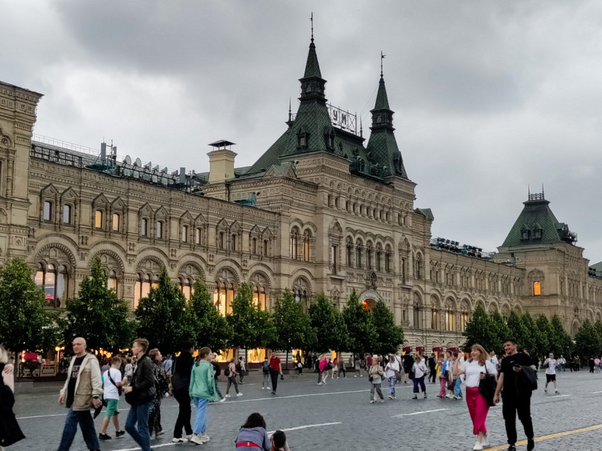 Здание ГУМа на Красной площади