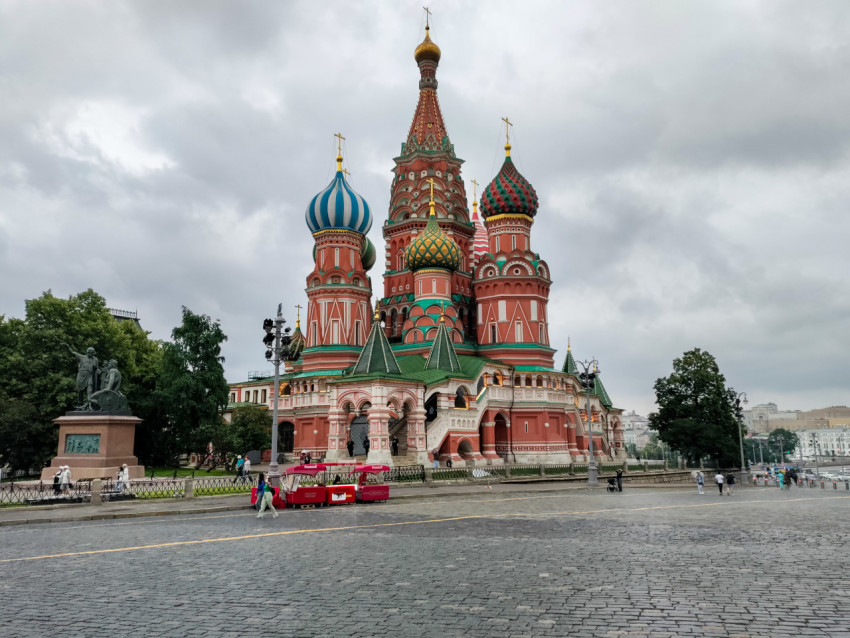 Собор Василия Блаженного со стороны Красной площади