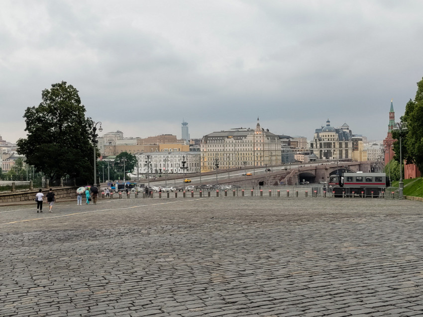 Вид на Москву с Красной площади