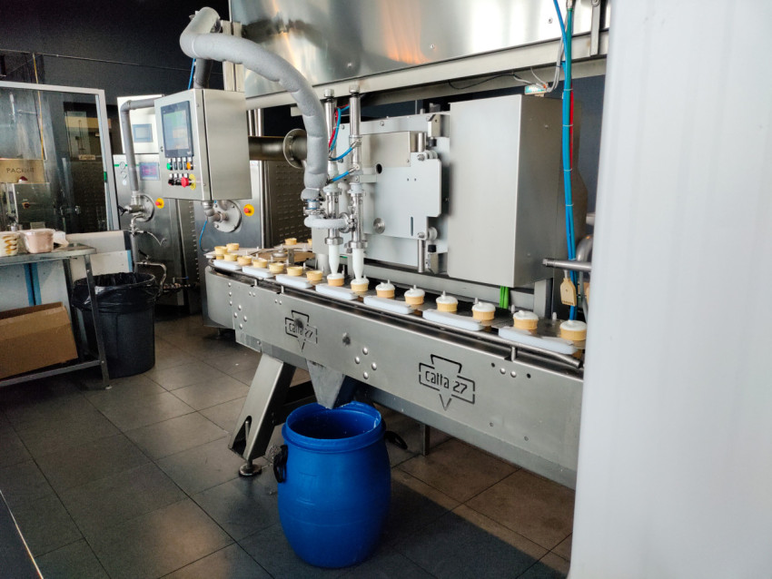 Производственная линия фабрики мороженого «Чистая линия» на смотровой площадке PANORAMA360