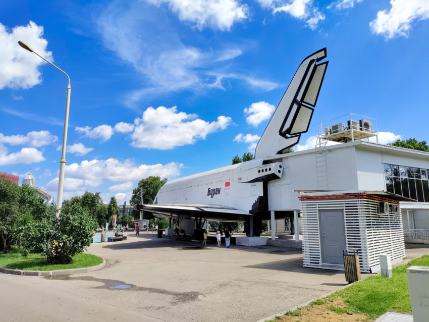 Хвостовое оперение орбитального корабля «Буран»