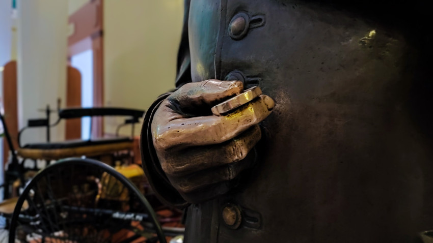 Фрагмент экспоната исторического офиса Сберегательной кассы