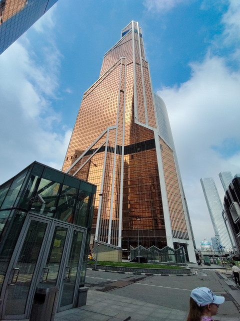 Небоскрёб Меркурий Сити Тауэр в Москва-Сити