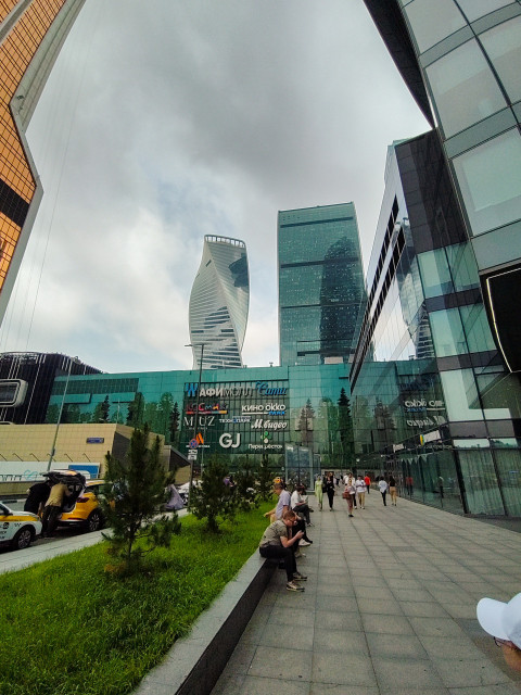 Торговый центр Афимолл Сити и башни Москва-Сити