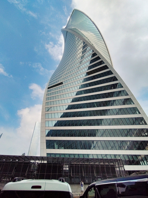 Башня Эволюция в деловом центре Москва-Сити
