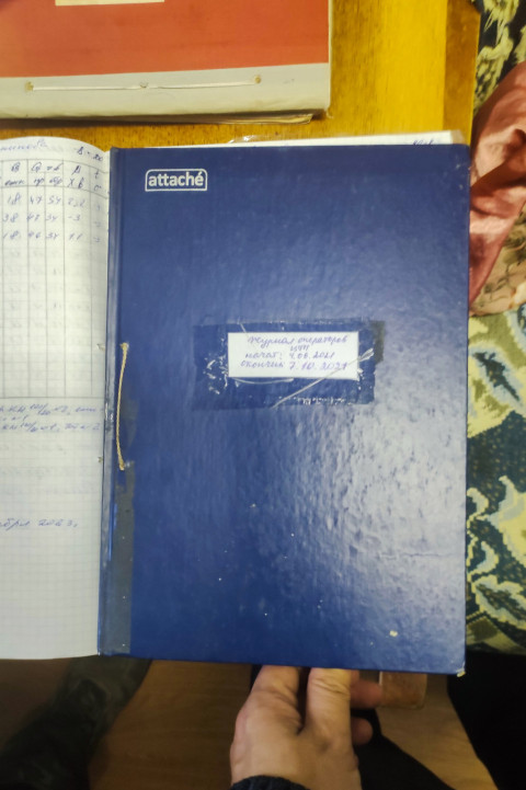 Журнал операторов ЦТП в открытом виде