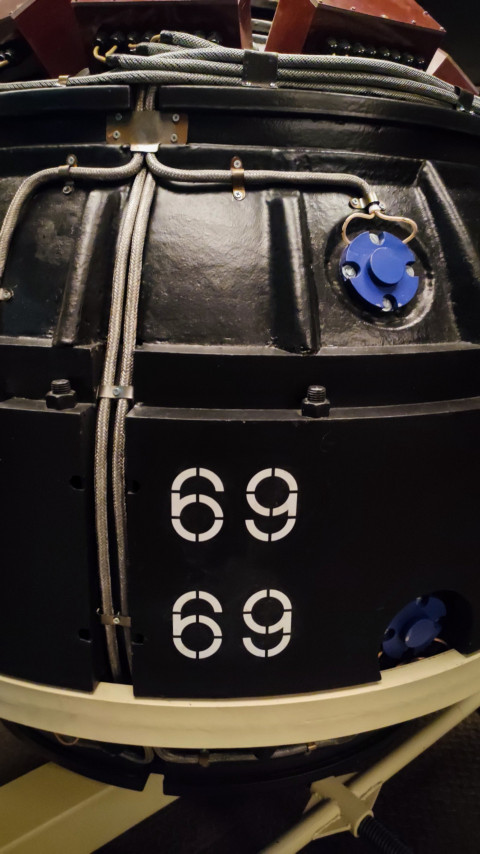 Кабельные элементы макета ядерного заряда РДС-1