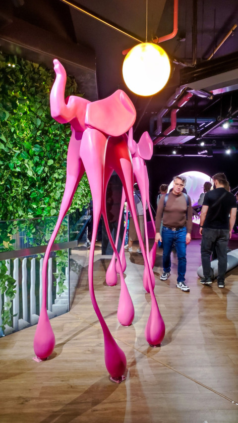 Арт-объект в экспозиции выставки «Россия»